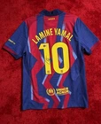 Lamine Yamal Barcelona Soccer Autographed Signed Jersey BECKETT