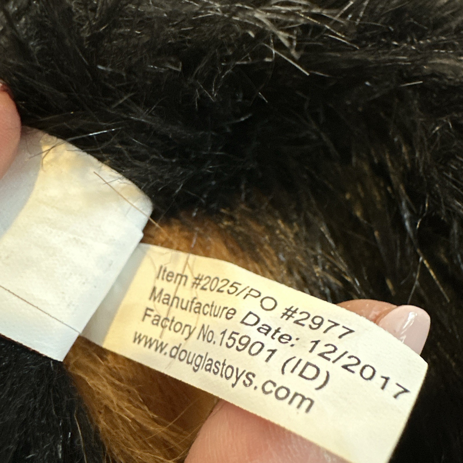 Douglas Cuddle Toy Trevor Bernese Mountain Dog #2025 14” Plush