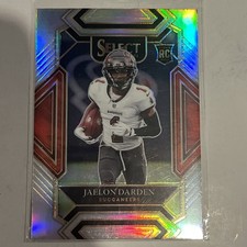 2021 Panini Select Jaelon Darden #277 RC Club Level Silver