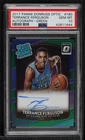 2017 Donruss Optic Rated Rookie Green Prizm 5/5 Terrance Ferguson PSA 10 Auto