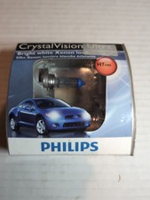 Philips H7 Cvs2 Bright White Xenon Look Crystal Vision Ultra 2 Bulbs New