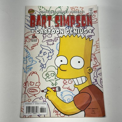 #ad Bart Simpson Cartoon Genius #24 Simpsons Comic Book 2005 Bongo Softcover Groenin $9.33