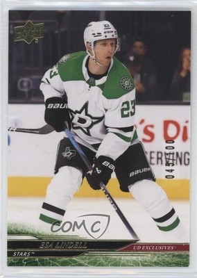 2024-25 Upper Deck Series 2 Exclusives 45/100 Esa Lindell #300 1zm