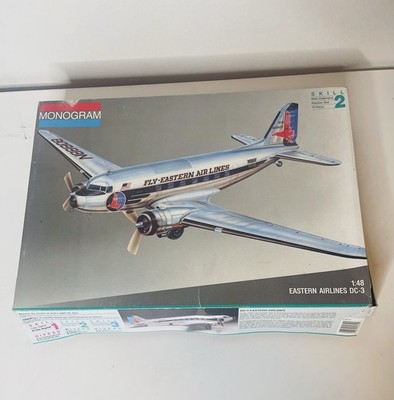 Eastern Airlines DC-3  Revell-Monogram Model Kit 5610 1/48 New Unbuilt 1995