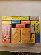 Disney Mickey Mouse Viewer Film Color Standard 8 mm Vintage Lot of Reels