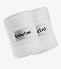 New W/ Tags BACK ON TRACK - Therapeutic Horse Polo Wraps - 7’- White