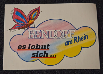 BENDORF am Rhein   Sticker / Aufkleber   *aus Sammlung* 770