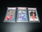 MICHAEL JORDAN GRADED PSA 9-1990 FLEER #26+1998 #142+1996 SKYBOX #16 CARDS LOT