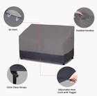 Easy Going Patio Furniture Soft Cover 54” W x 38” x 35” H Gray/Dark Gray — photo 4