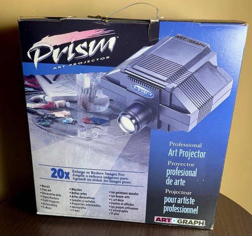 Artograph Super Prism Image 225-090 Art Projector With Lens & Box - Tested Works