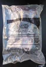 Vesco Medical Large Bore Gravity Feeding Bag Set with ENFit VED-049 Lot Of 29