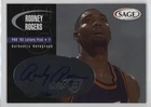 2000 Sage Authentic Auto Silver 33/60 Rodney Rogers #A42 Auto e1e