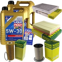 Mann Inspektionspaket 10L Liqui Moly Longlife 5W-30 FüR VW Crafter 30-50 Kasten