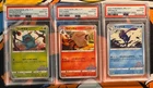 SEQUENTIAL SET Japanese Pokemon Bulbasaur 337 Arcanine 338 Greninja 339 PSA 10