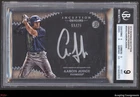 2015 Bowman Inception Origins Aaron Judge ROOKIE ON CARD AUTO 11/25 BGS 9 MINT