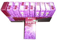 110 x COSTA COFFEE PODS DARK INTENSE ROAST ESPRESSO NO.9 11 x 10 PACKS READ DESC 0.20 per lighter