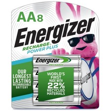 Durable 8-Pack Rechargeable AA Batteries with NimH - Perfect for All Devices