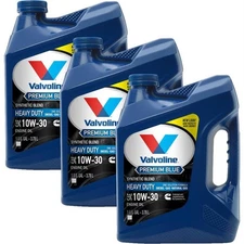 Valvoline 818289 Premium Blue Engine Oil, 10W-30, 3 Gal