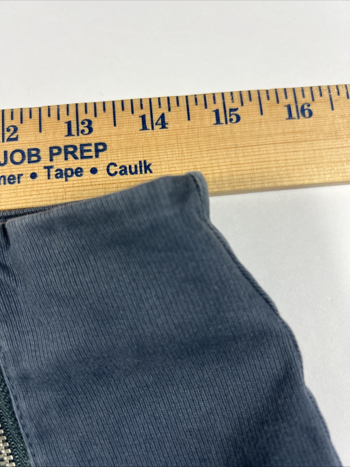 Loft Solid Blue Double Front Zip Shift Skirt Wome… - image 7