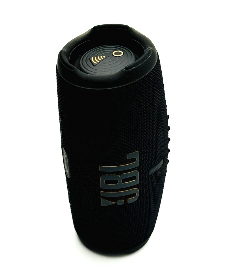 JBL Charge 5 Wireless Waterproof Speaker - Wi-Fi + Bluetooth - Black - Image 4 of 4