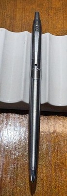 PAPER MATE Capri Mark IV Ballpoint Pen Silver Tone Metal 1950's USA Made