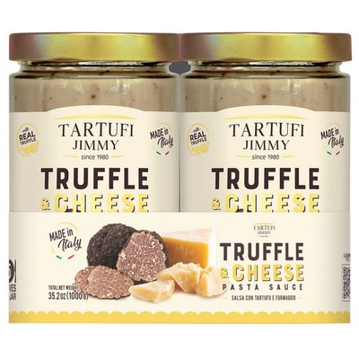 2-PACK Tartufi Jimmy Truffle & Cheese, 17.6 Oz each jar