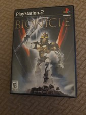 Bionicle Ps2 CIB Manual Tested Works Black Label  (Sony PlayStation 2, 2003)