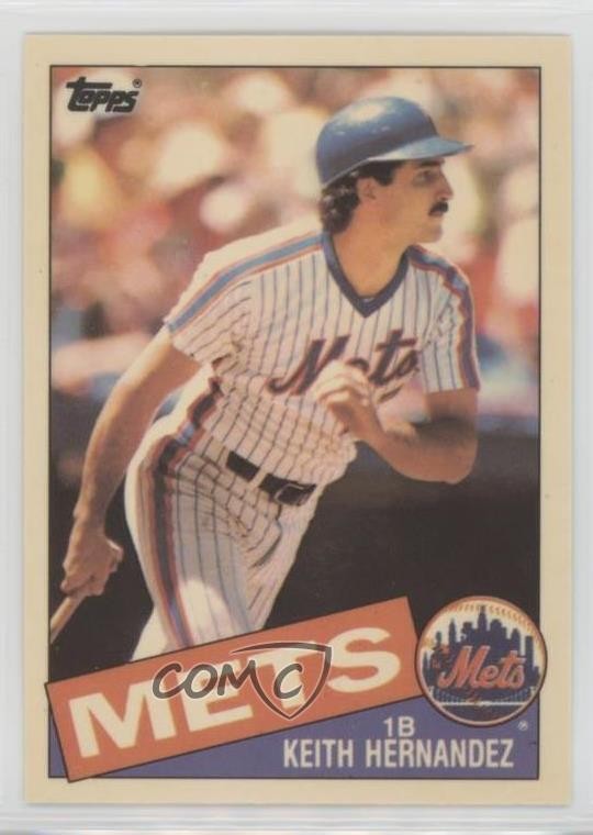 1985 Topps Collector's Edition Tiffany Keith Hernandez #80 0v1p