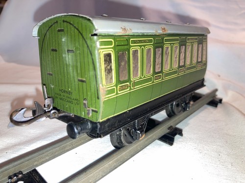 Hornby O Gauge No 101 Tank Passenger Set Clockwork Locomotive S. R. - Picture 13 of 23