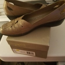 Easy Spirit Cork Leather Shoes SZ 10