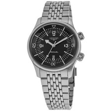 New Longines Legend Diver Automatic Black Dial Men's Watch L3.764.4.50.7