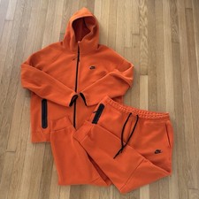 Nike Tech Fleece Set Vintage Coral/Black XL Jacket And Pants Rare Men  s