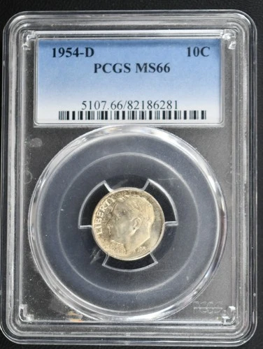 1954-D Roosevelt Dime — photo from another recent sale