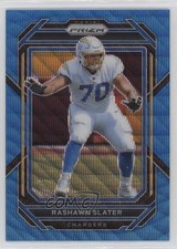 2022 Panini Prizm Blue Wave Prizm 165/199 Rashawn Slater #153 1o4j