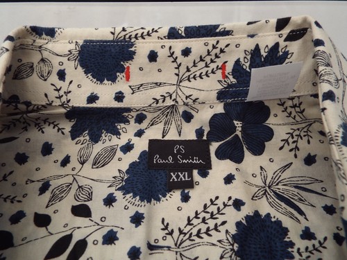 PAUL SMITH Mens Shirt 🌍 Size XXL (CHEST 46") 🌎 RRP £95+📮 FUNKY FLORAL PRINT - Picture 2 of 8