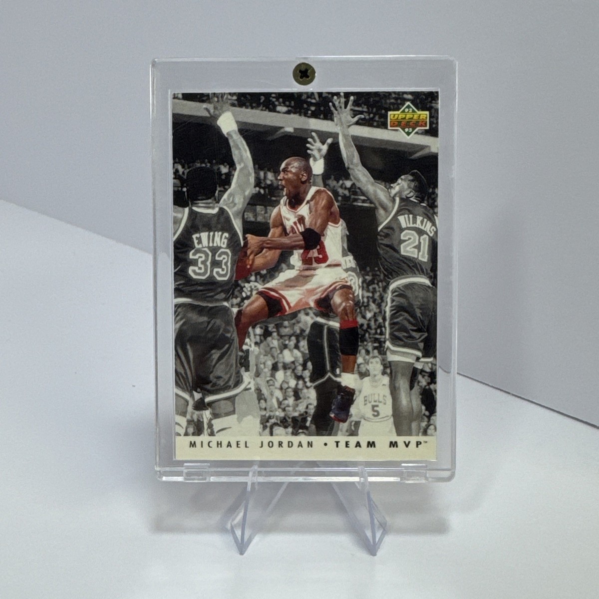 rare upper deck basketball cards Michael Jordan RARE Basketball Card 1992 Upper Deck Team MVP Mint