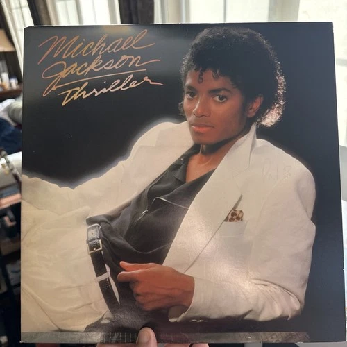 MICHAEL JACKSON Thriller OG Vinyl LP Record QE 38112 First Press Error VG++