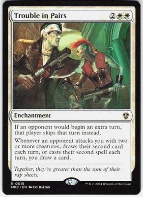 #ad Trouble in Pairs R Commander: Murders at Karlov Manor 15 NM $35.99