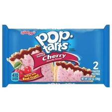 Kellogg s Pop-Tarts Frosted Open & Fold Display Cherry Pastry, 3.3 Ounces, 6