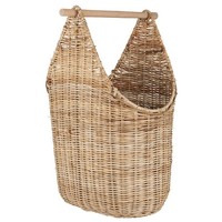 Korb Mit Toilettenpapierhalter Graues Rattan Von Ib Laursen