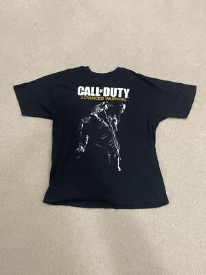 Call of Duty Advanced Warfare Black T-Shirt Men s Size: XL