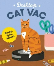 Desktop Cat Vac (RP Minis) by Dinon, Brenna Comes W/Mini Paperback Book*Sealed!