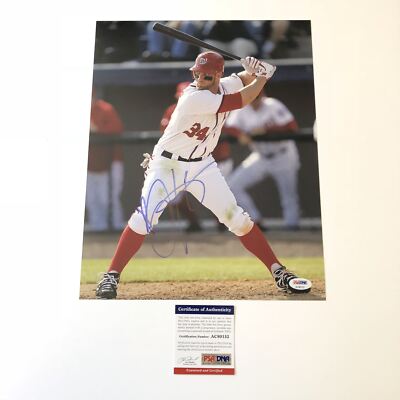 Bryce Harper signed 11x14 photo PSA/DNA Philadelphia Phillies ...