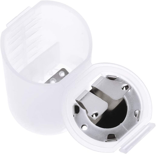 8Pcs 2 AA to D Battery Adapter Converter Case Holder Storage Plastic Box Spring - Picture 4 of 7
