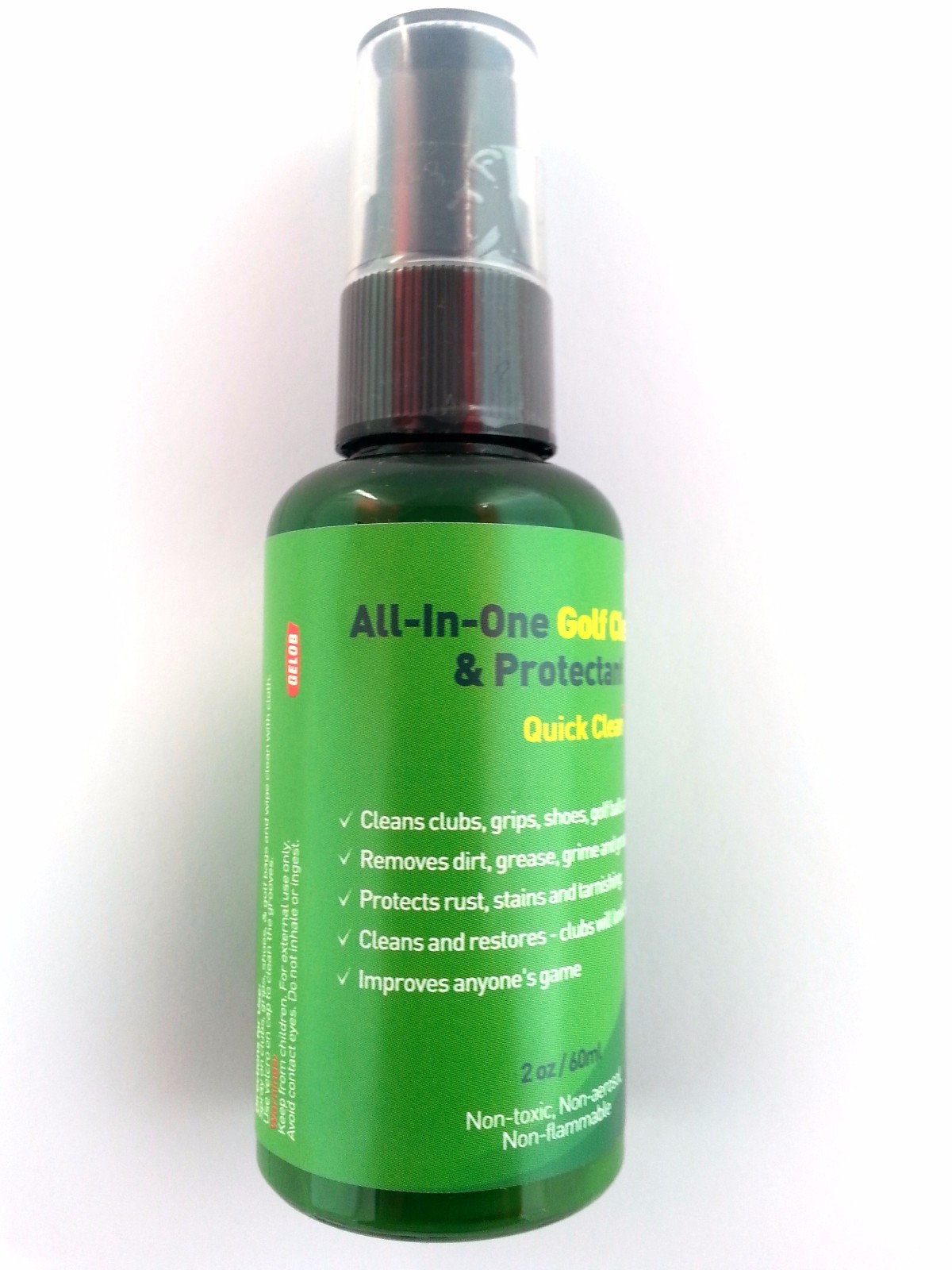 Golf Club Cleaner & Protectant, Clean, Protect,Polish,Groove,Brush