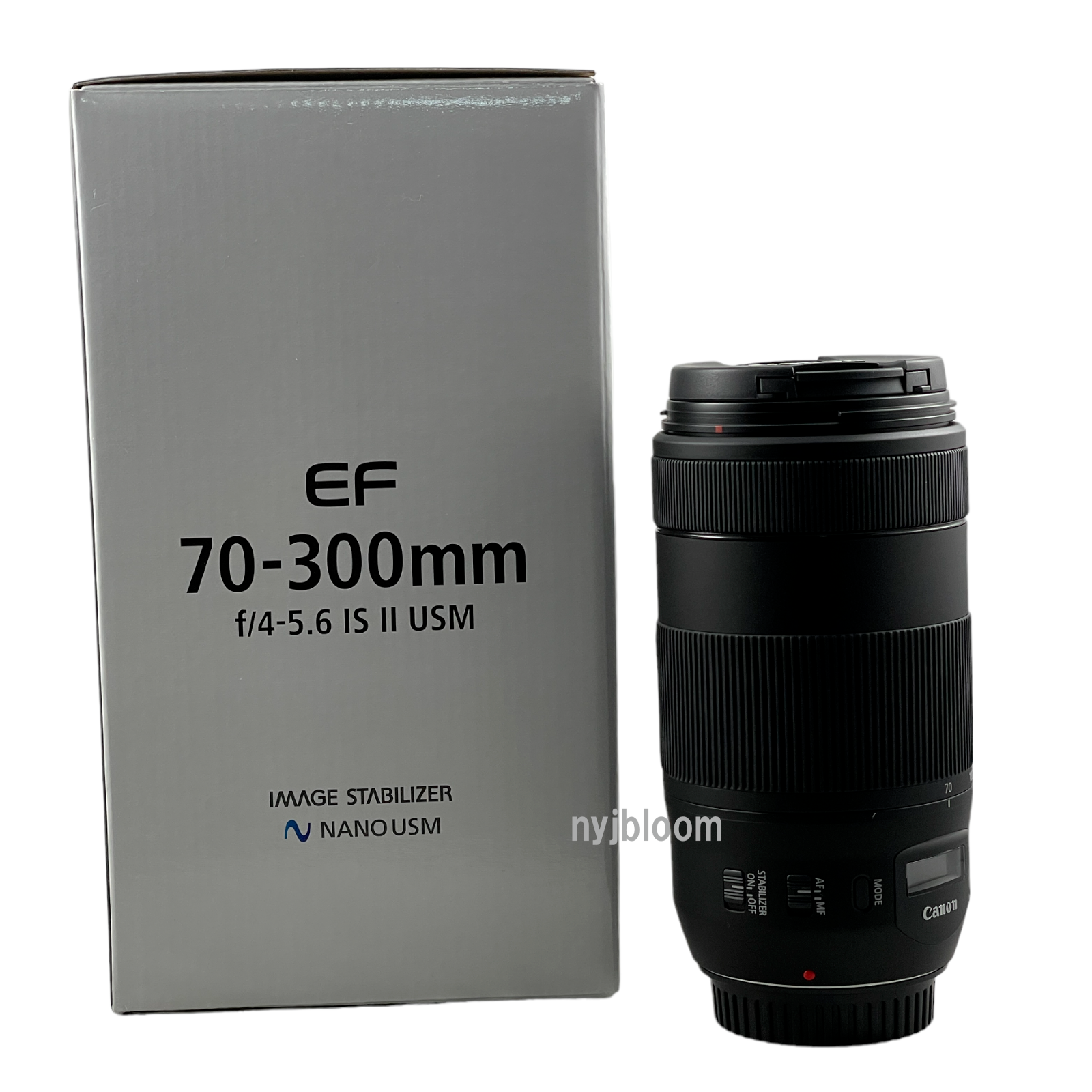 Canon EF 70-300mm f/4-5.6 IS II USM Telephoto Zoom Lens - Black 