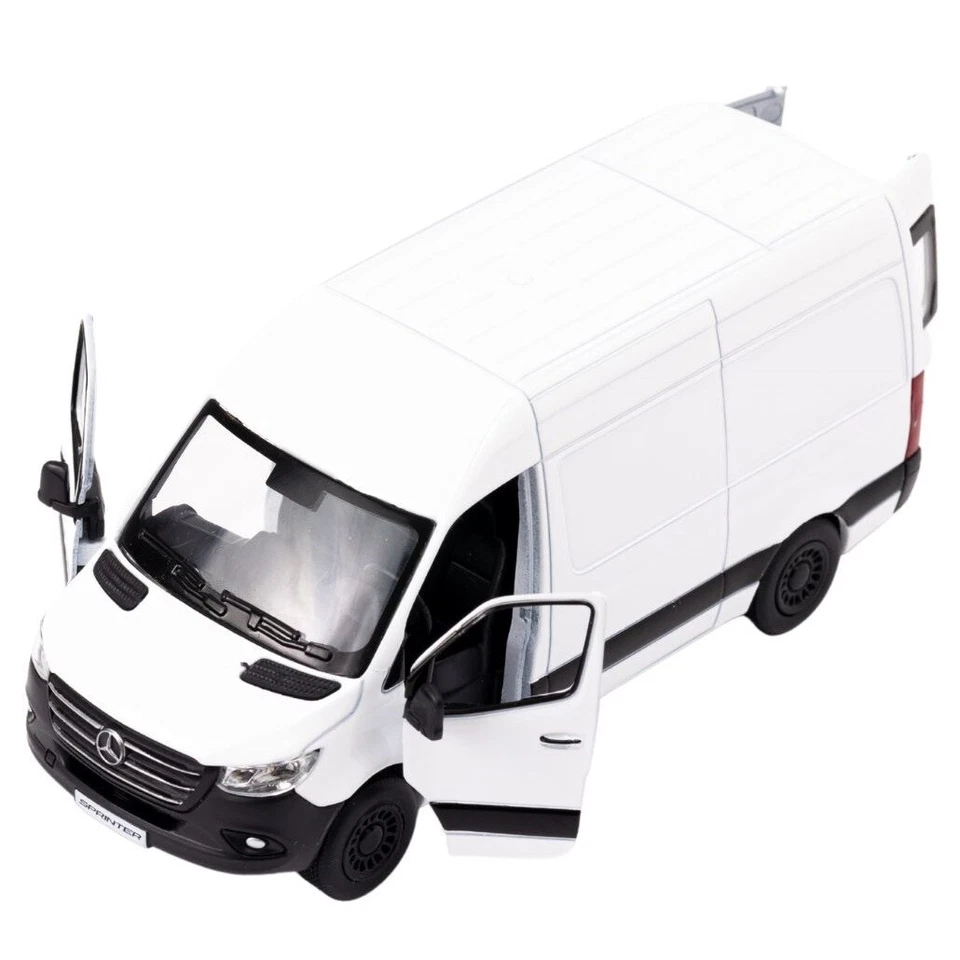 MODELLINO MERCEDES SPRINTER 1:48 FURGONCINO COLLEZIONE MACCHININA AUTO E FURGONE - Immagine 3 di 4