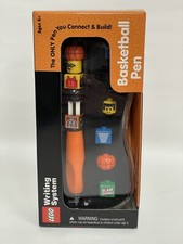 LEGO Writing System Basketball Pen Set Ages 6 NEW - A Pen You Connect  Build