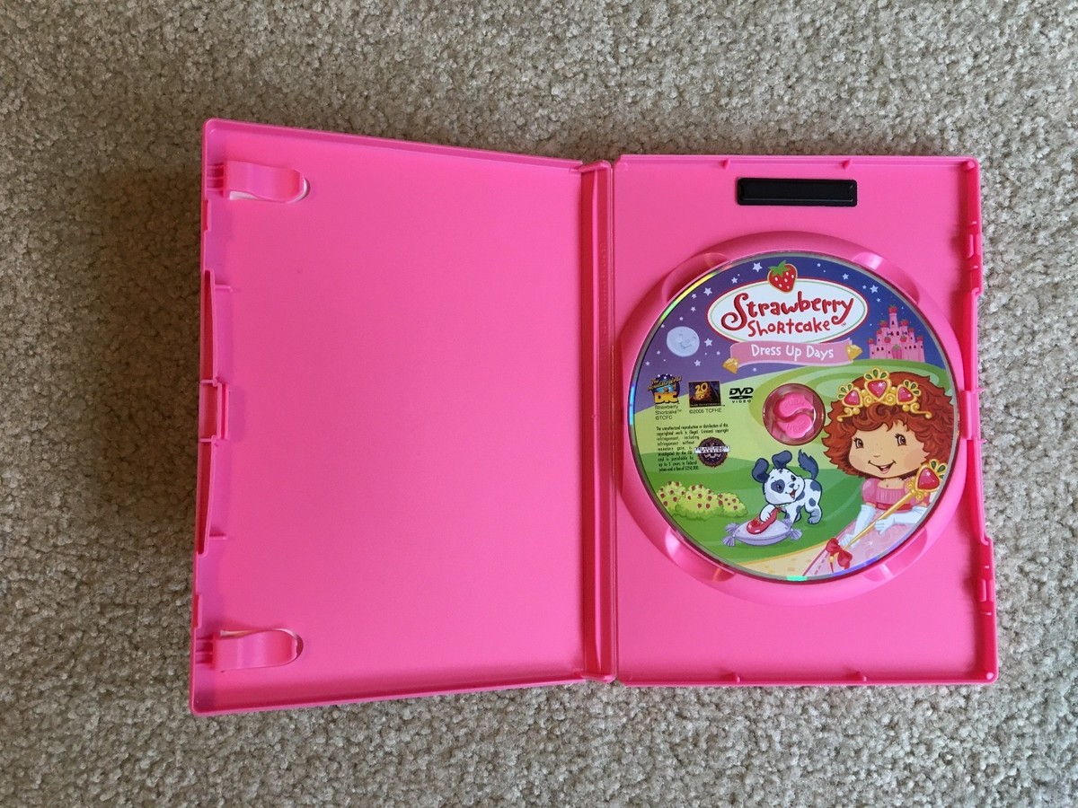 Lot of 5 Strawberry Shortcake DVDs; Like New, All tested & play fantas