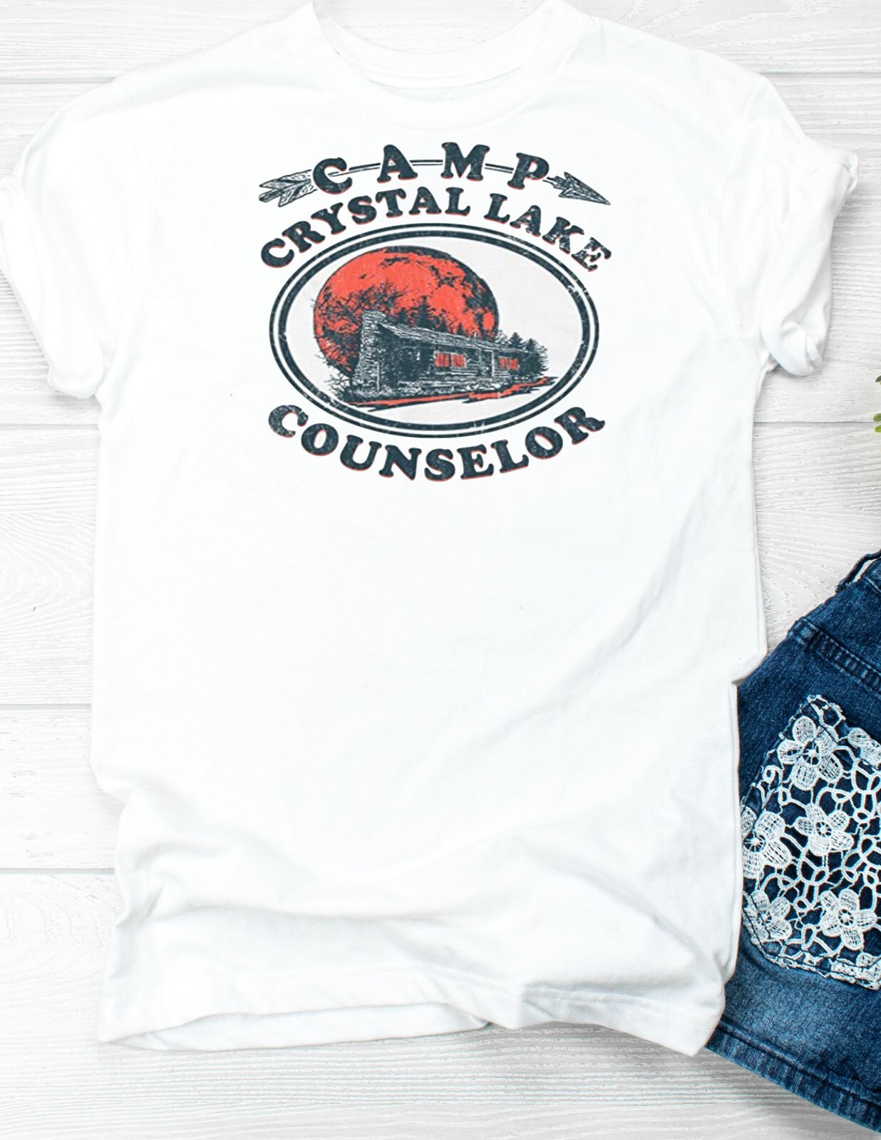 Friday The 13th Camp Crystal Lake Counselor Halloween costume shirt eBay